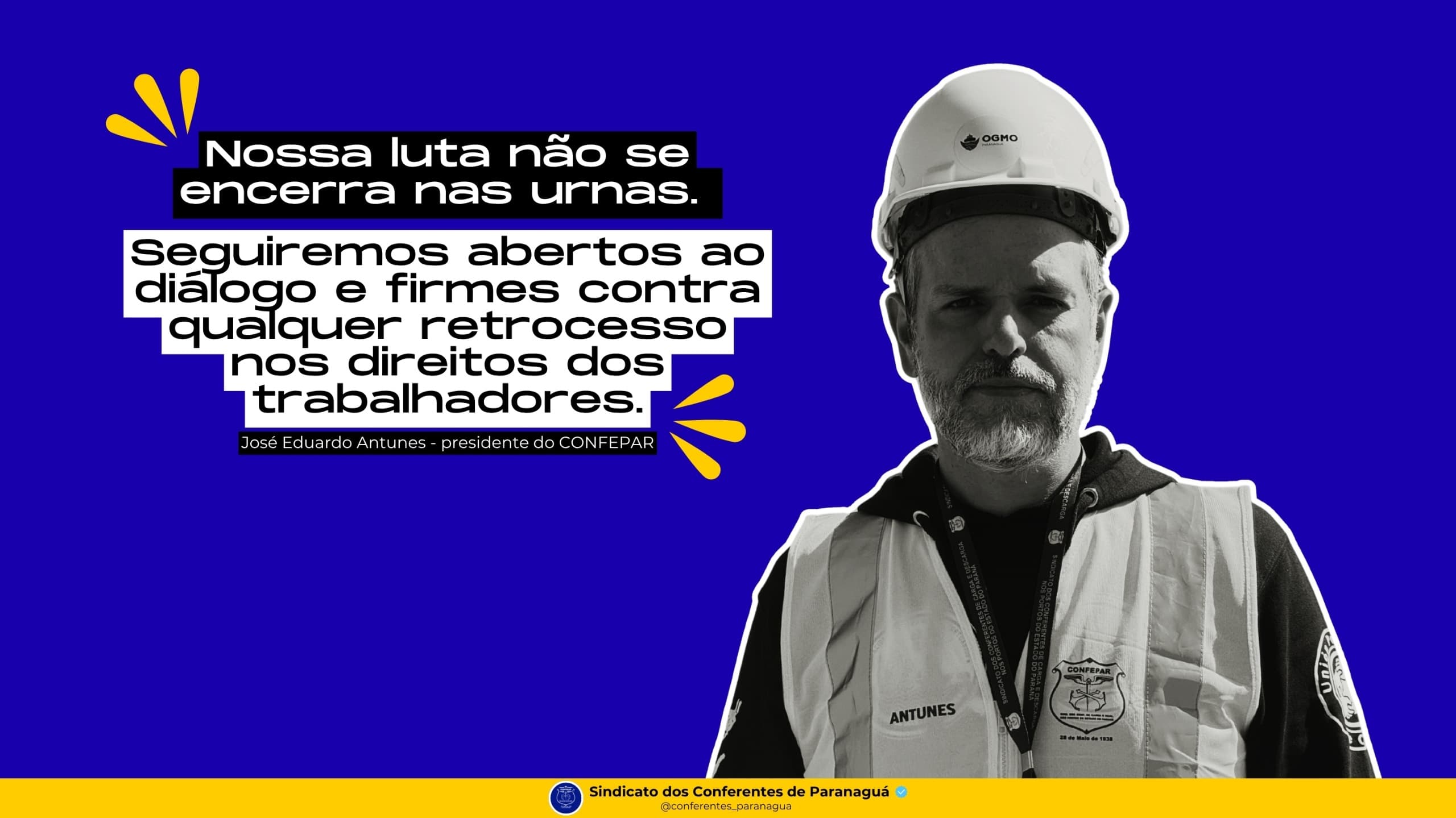 Compromisso com os trabalhadores permanece